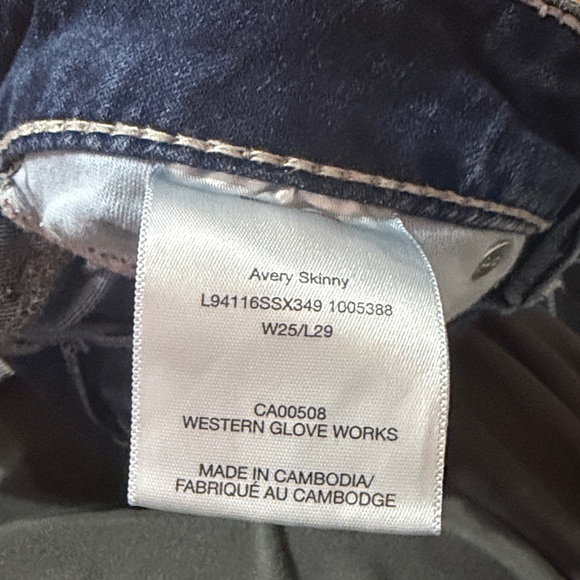 Silver Jeans Co Avery Skinny High Rise Curvy Fit W25 L29 - Picture 4 of 5